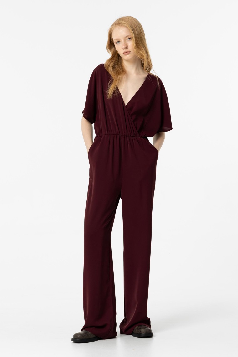 Jumpsuit with Application on the Back