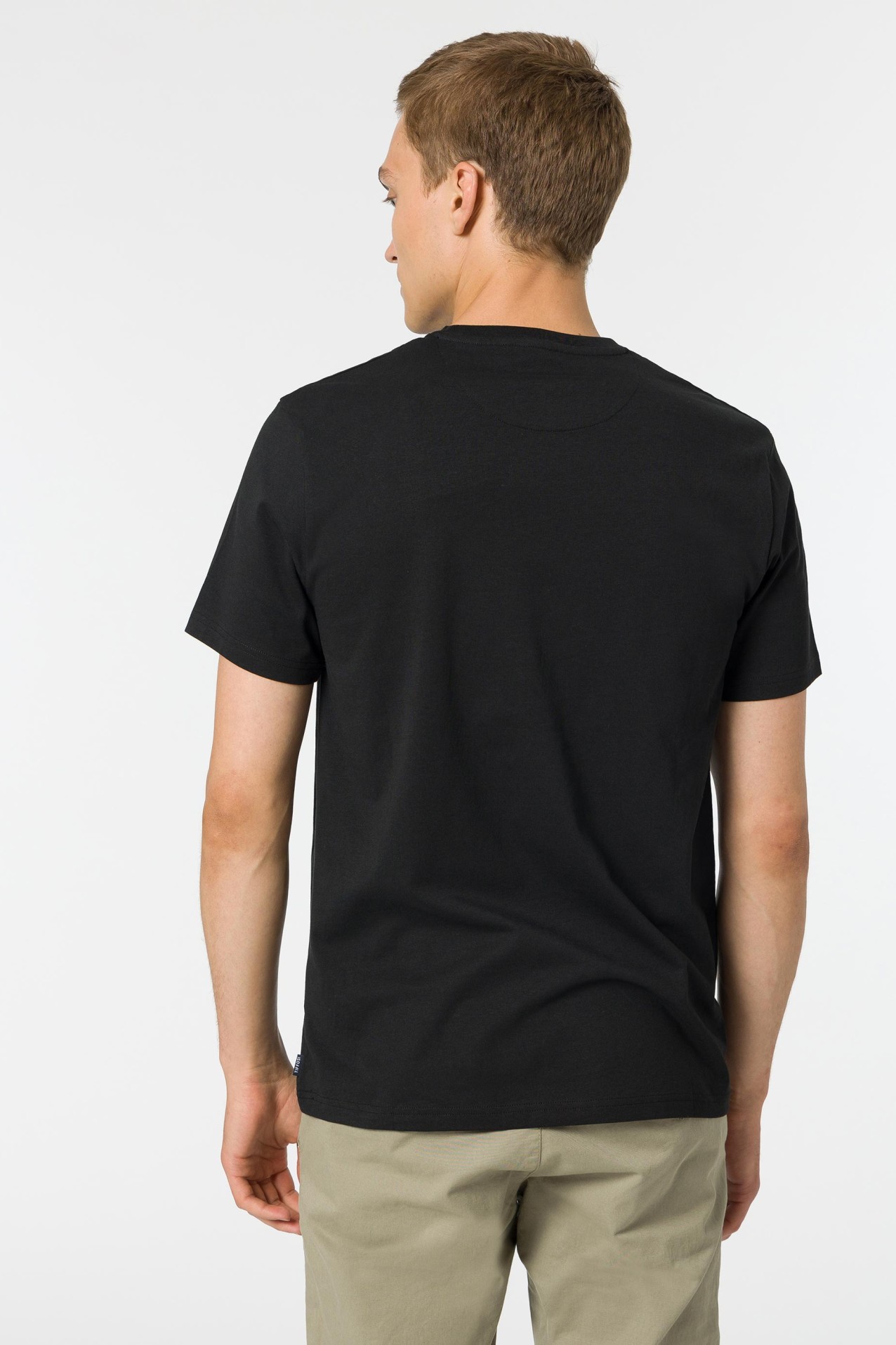 T-shirt de Algodo com Relevo