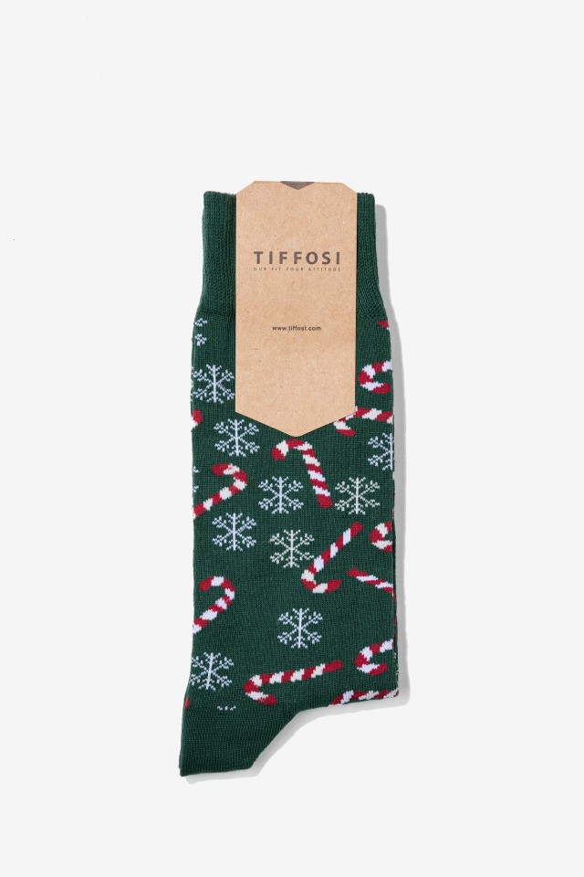 Calcetines con estampado de Navid