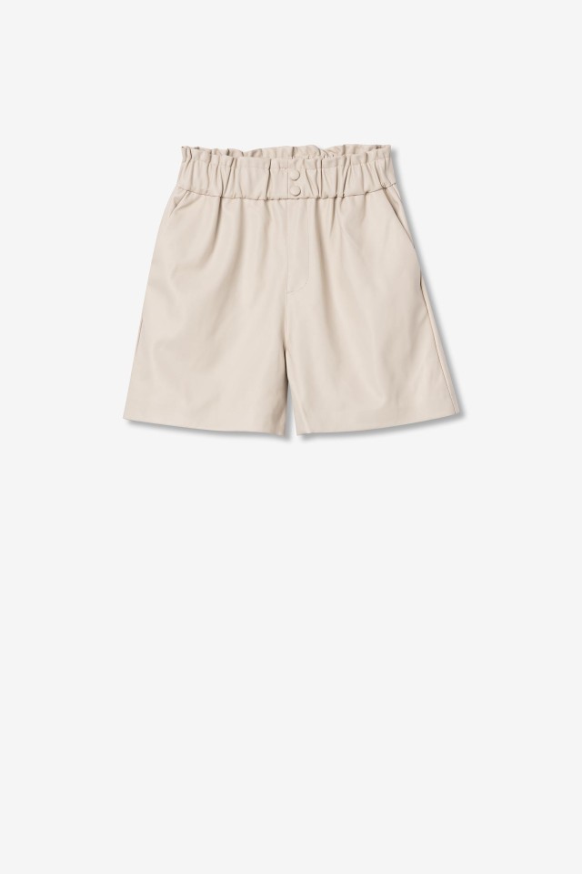 Beige Shorts