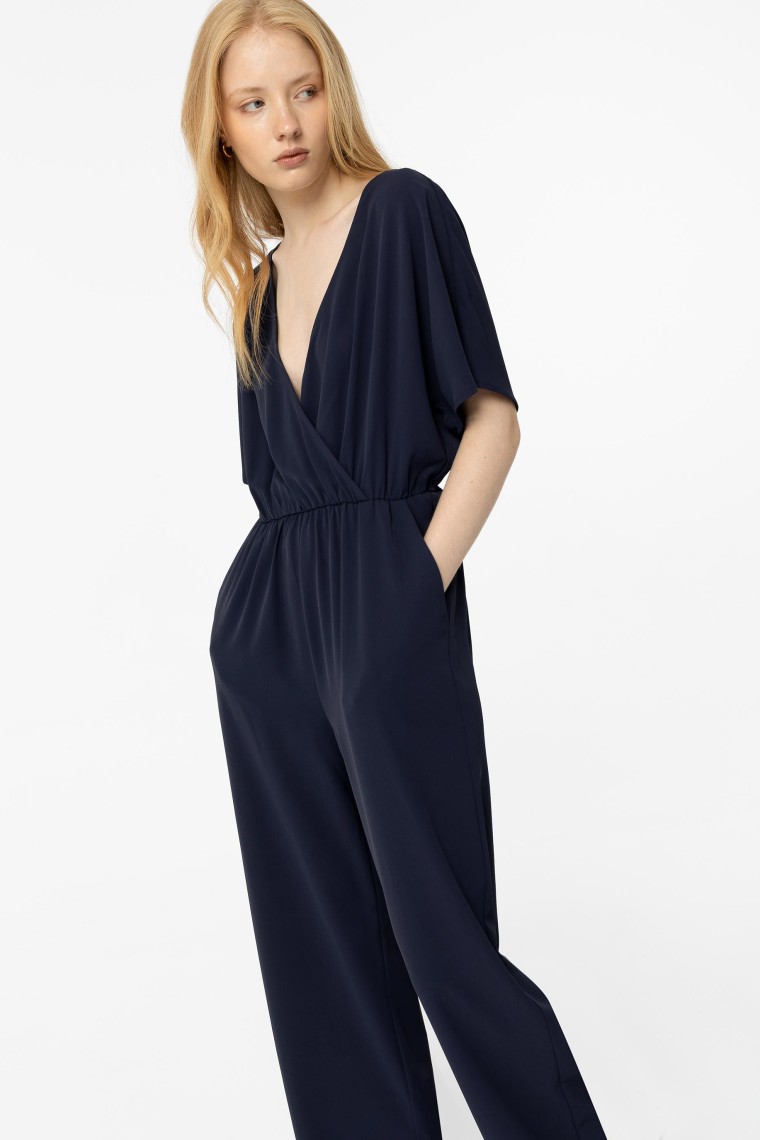 Jumpsuit with Application on the Back