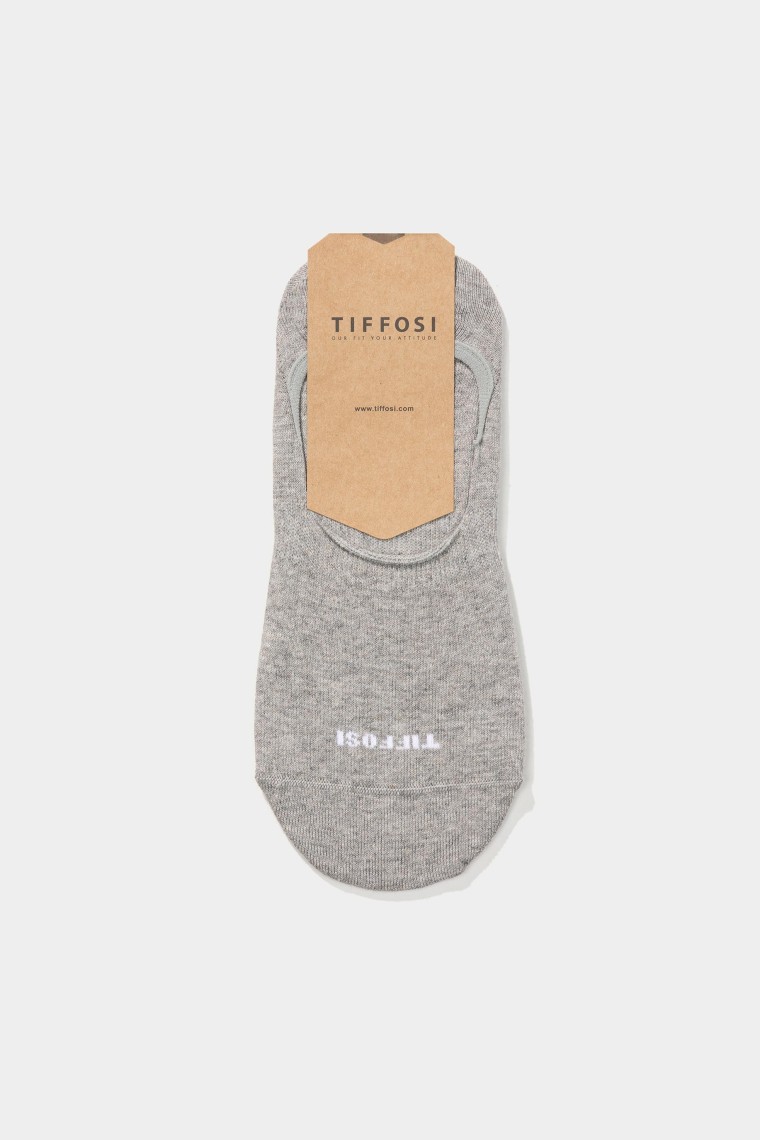 Light Grey Melange Basic Socks