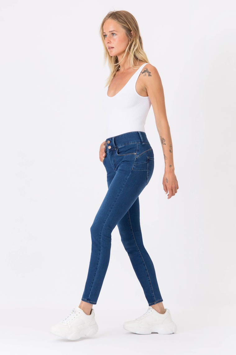 Jeans Double-up Skinny Soft Touch