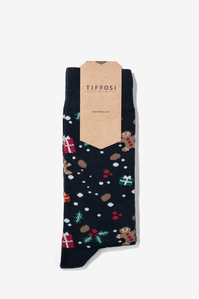 Calcetines con estampado de Navid