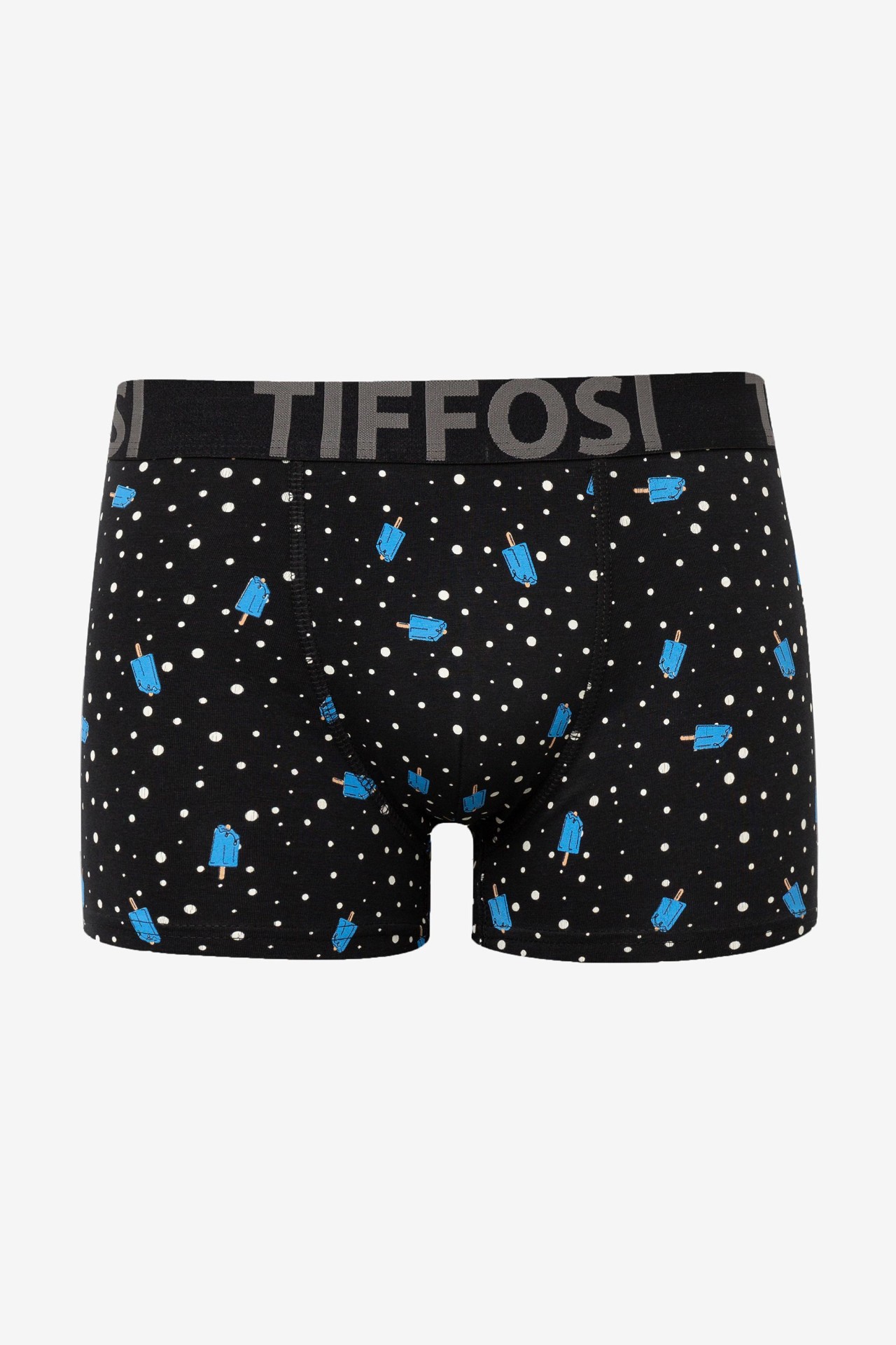 Black Microprint Boxer