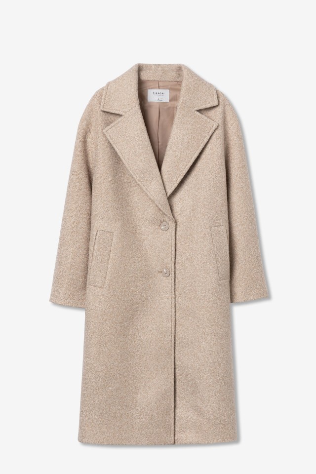 Beige Long Jacket