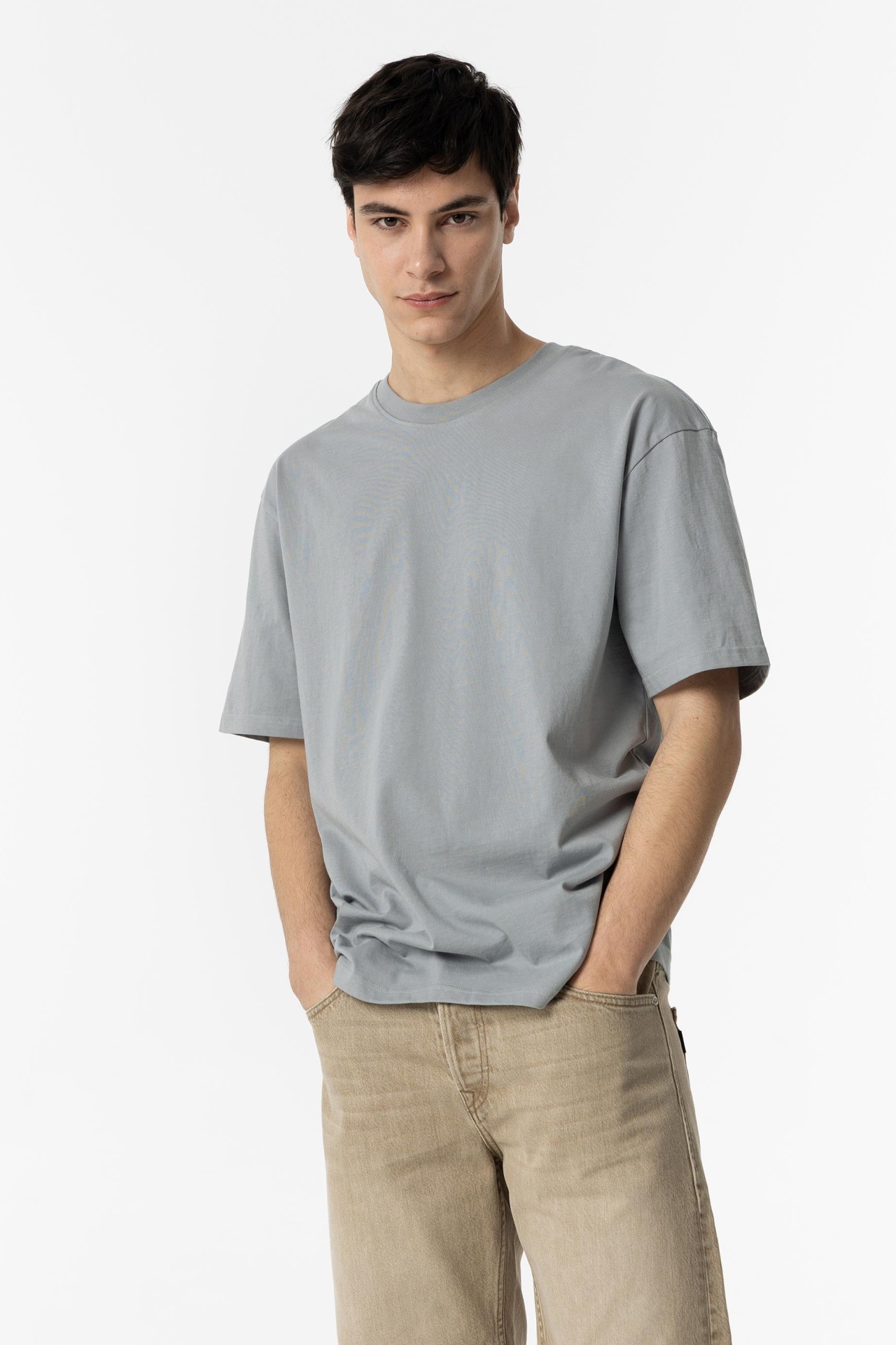 Gray Short Sleeve T-Shirt