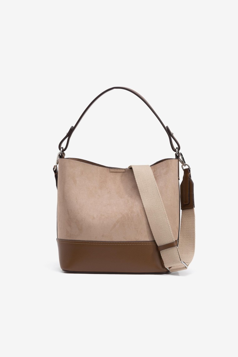 Suede Effect Bag