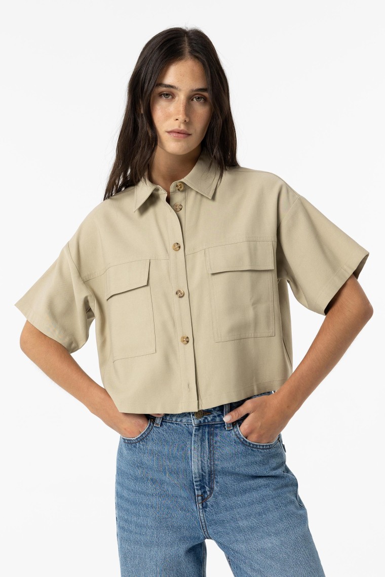 Shirt with Front Pockets