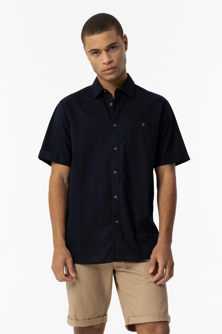 Dark Navy Short Sleeve Shirt