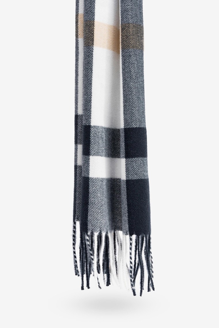 Soft-Touch Check Scarf