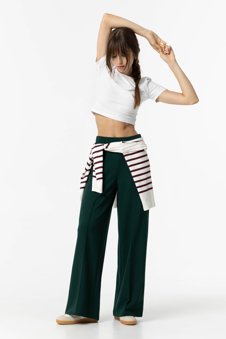 Wide Leg Trousers