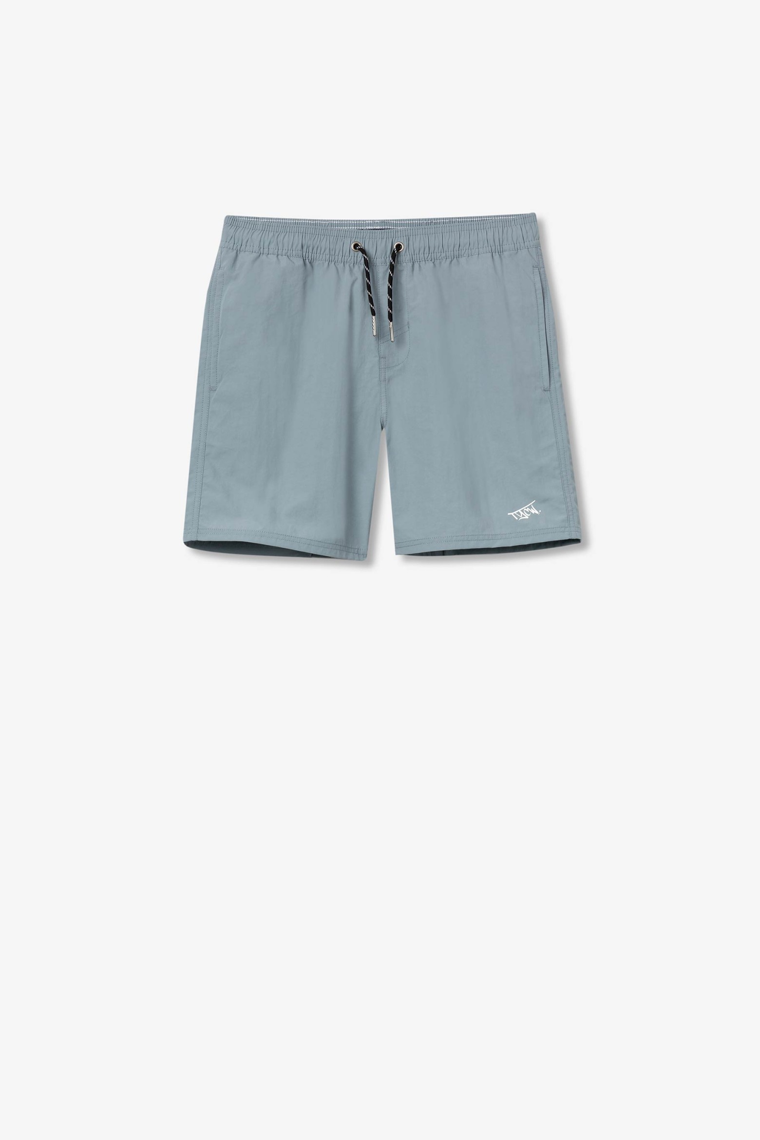 Basic Swim Shorts with Contrast Drawstring