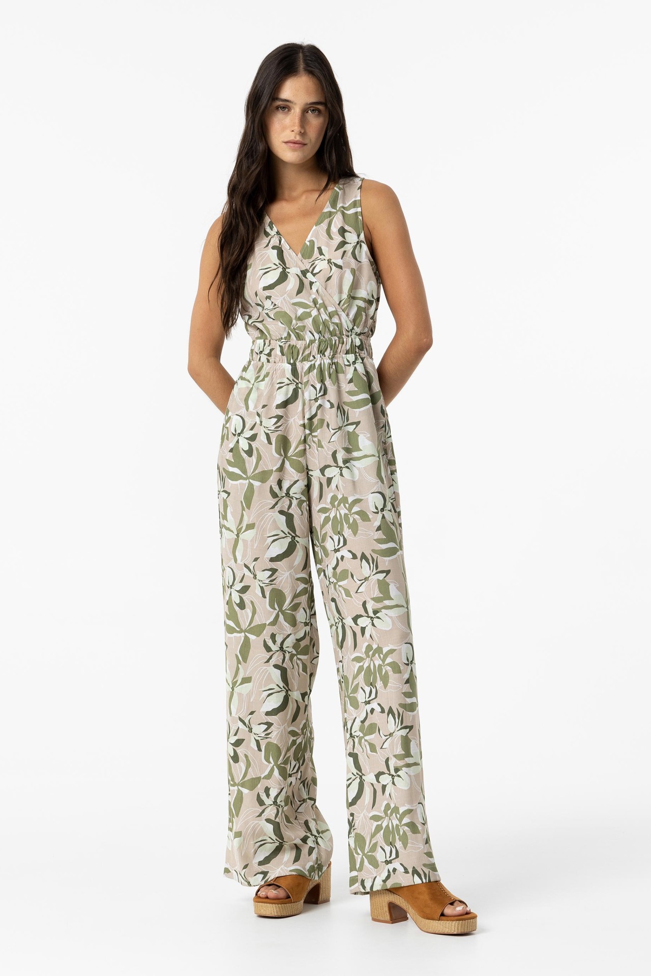 Floral Print Jumpsuit