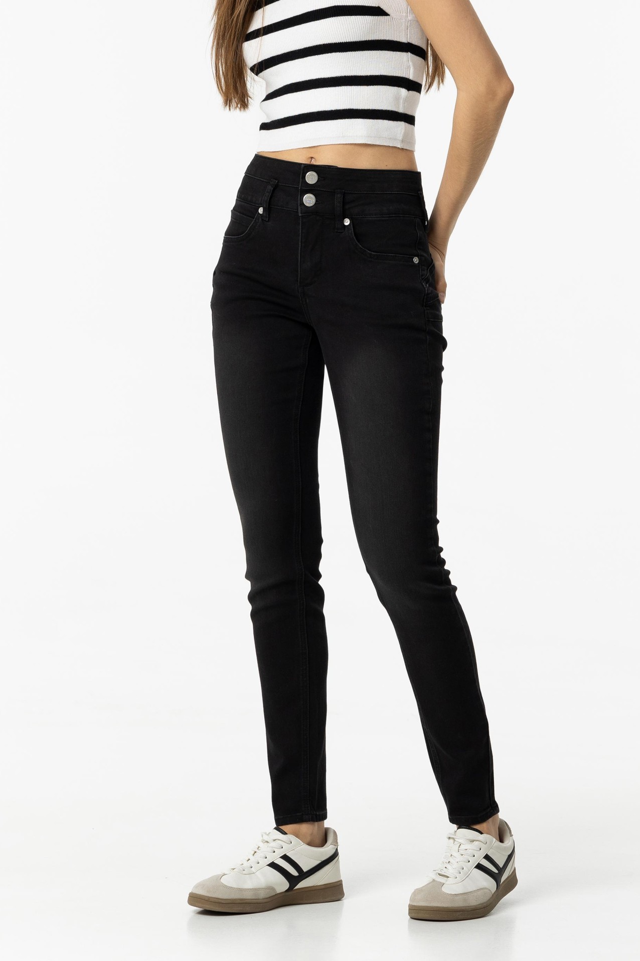 Jeans Double-up Skinny Soft Denim