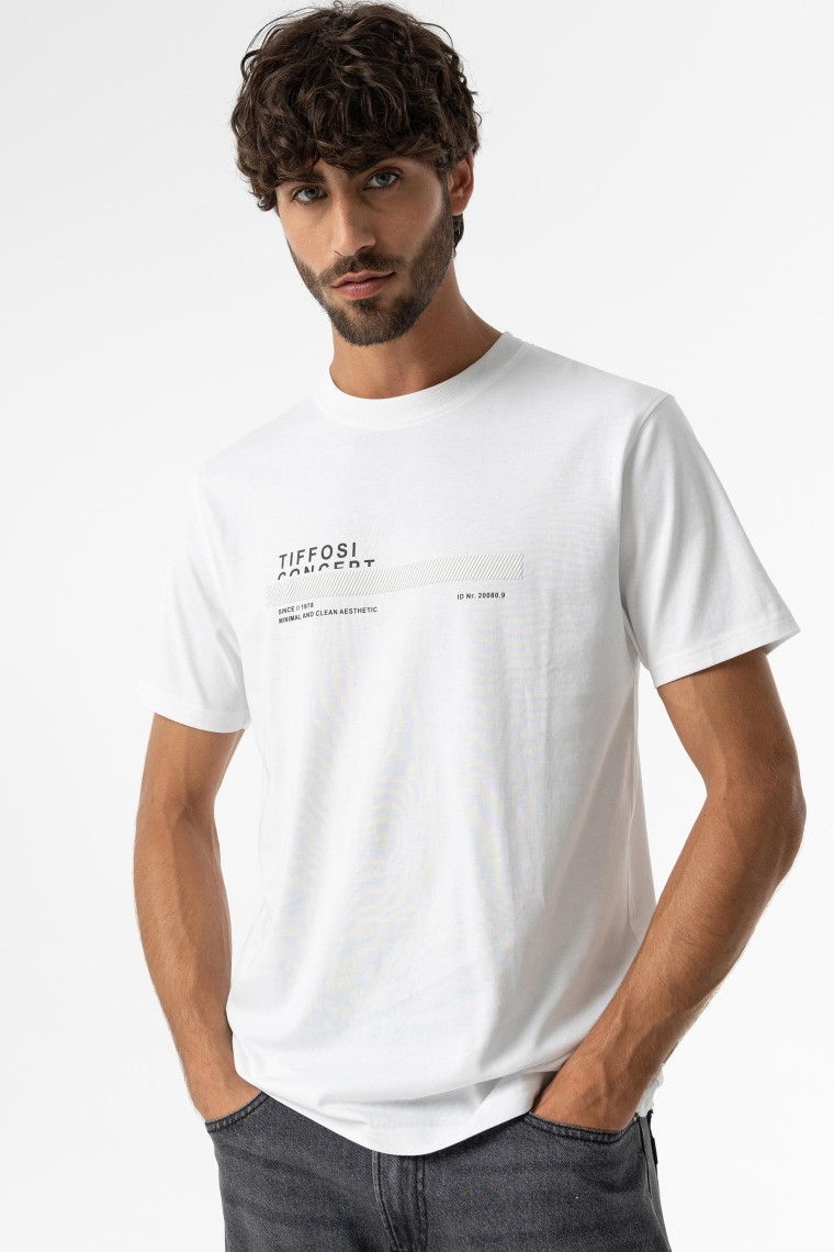 Embossed Printed T-shirt