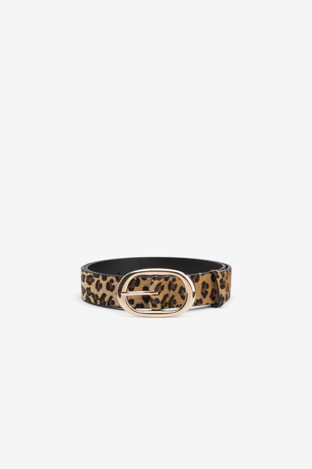 Animal Print Belt