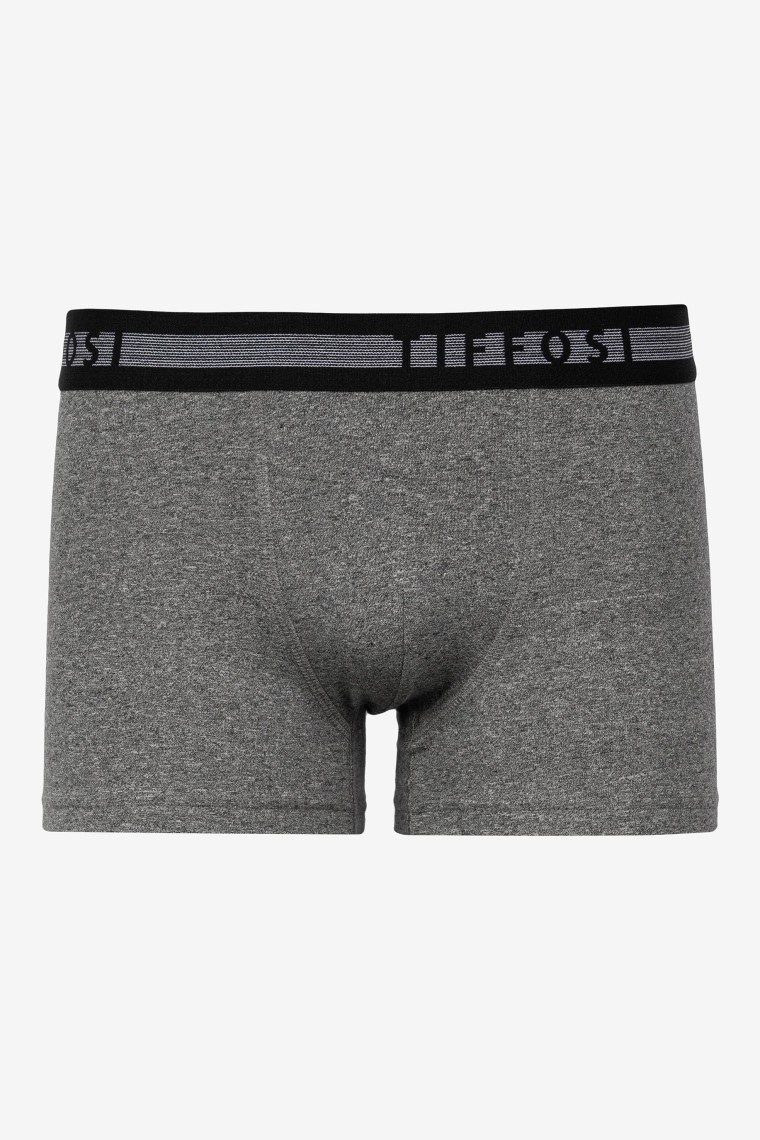 Grey Melange Basic Boxer