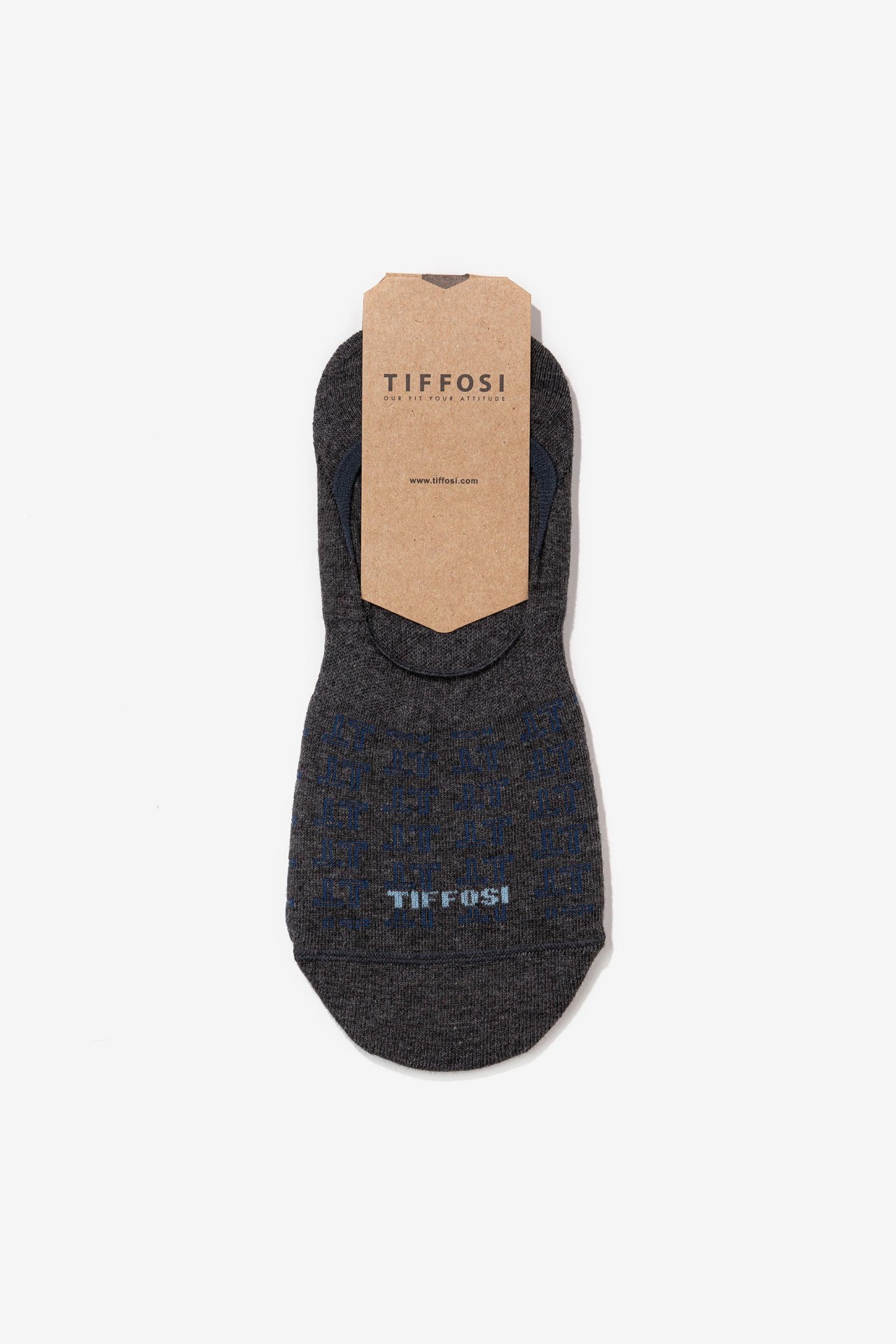 Grey Melange Basic Socks