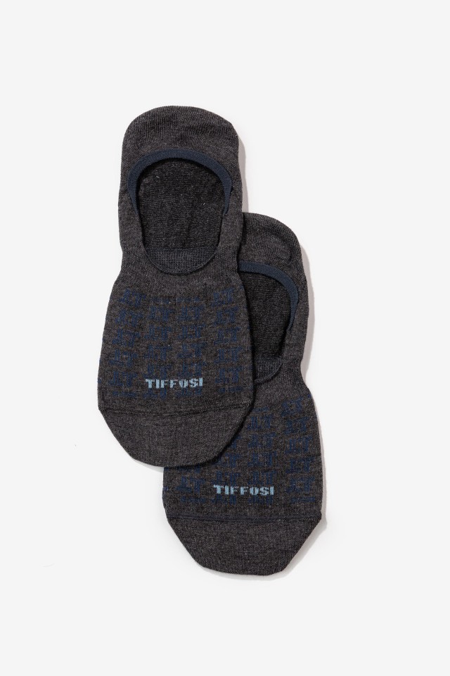 Grey Melange Basic Socks Grey Melange Basic Socks
