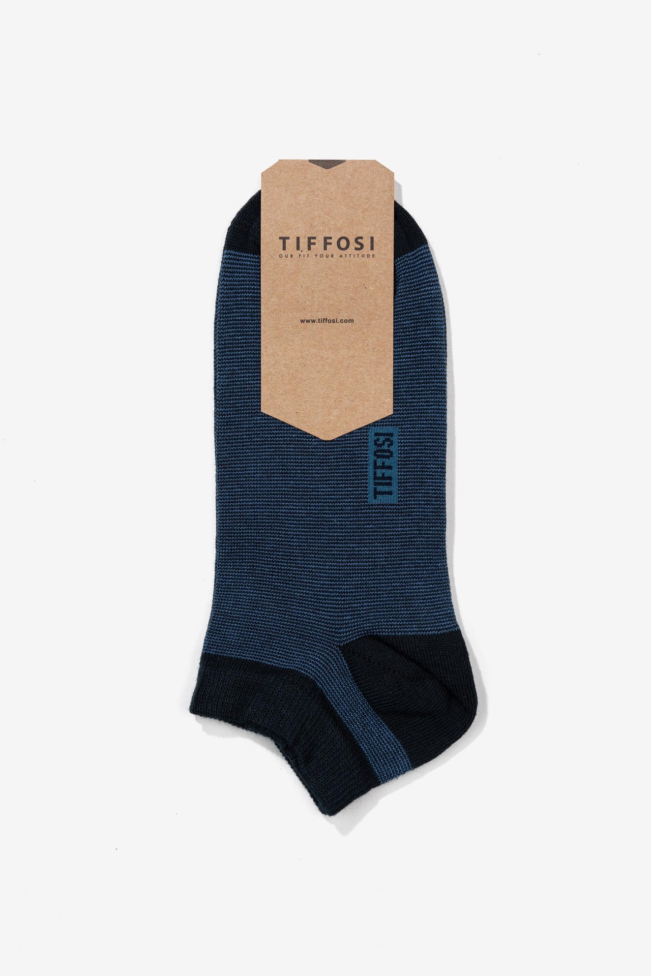 Dark Navy Striped Socks