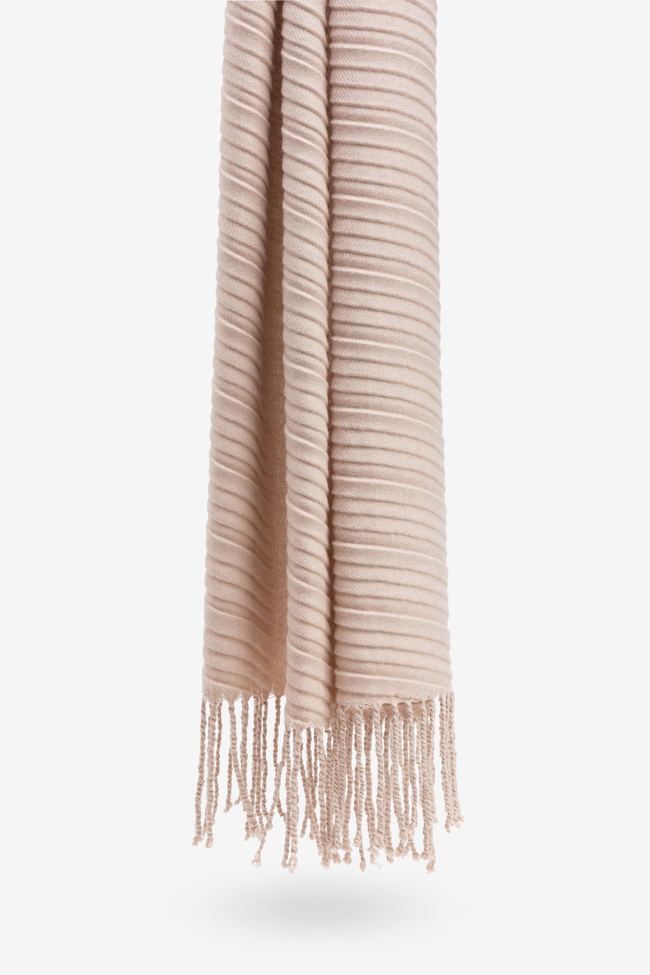 Soft-Touch Pleated Scarf