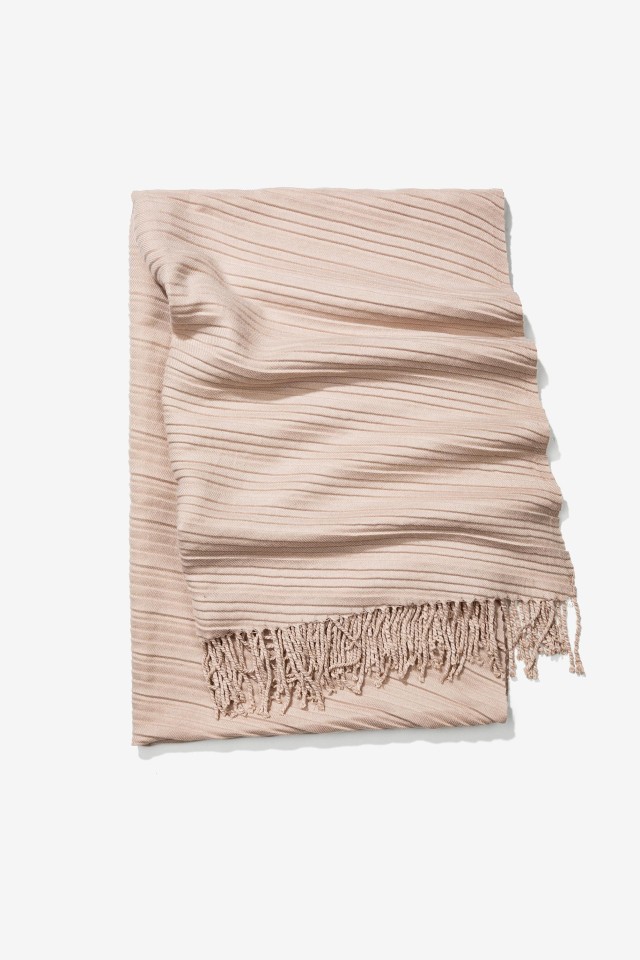 Soft-Touch Pleated Scarf Soft-Touch Pleated Scarf
