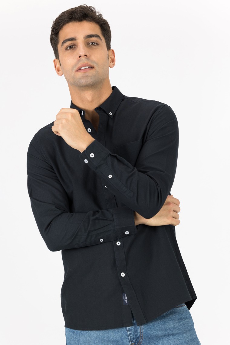 Camisa Regular Fit Oxford