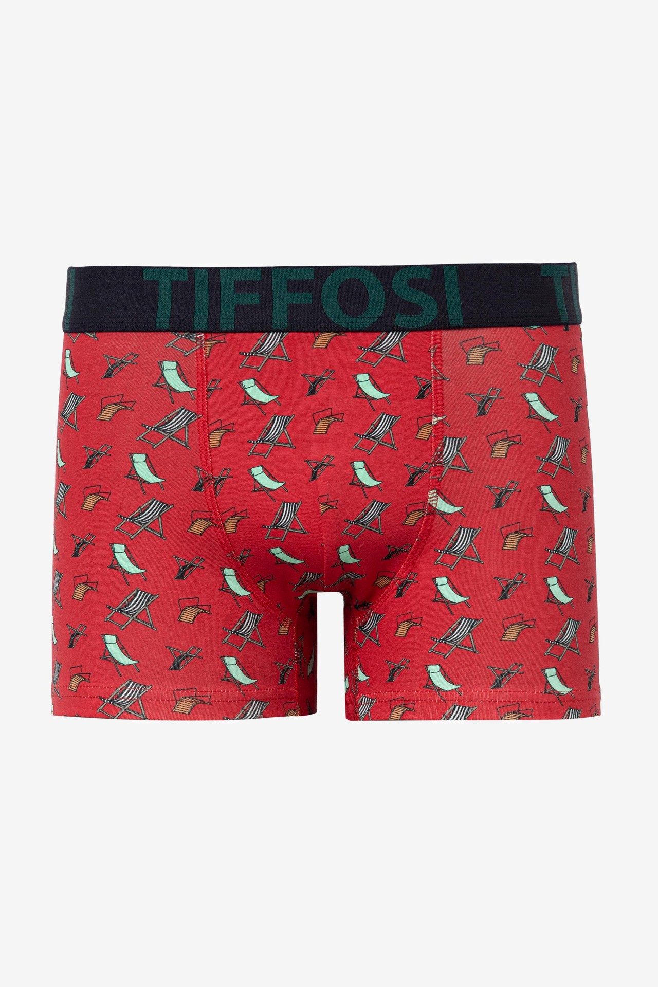 Red Printed Boxer