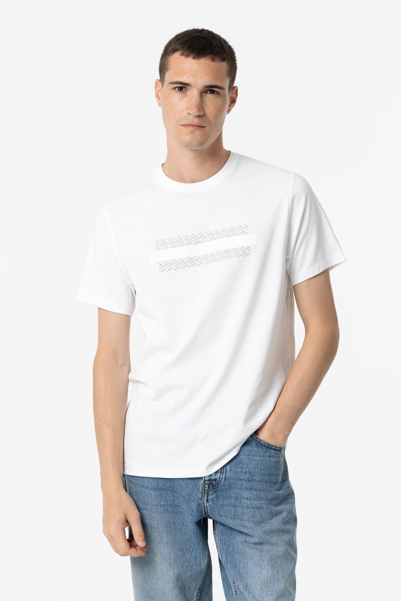 Embossed Printed T-shirt