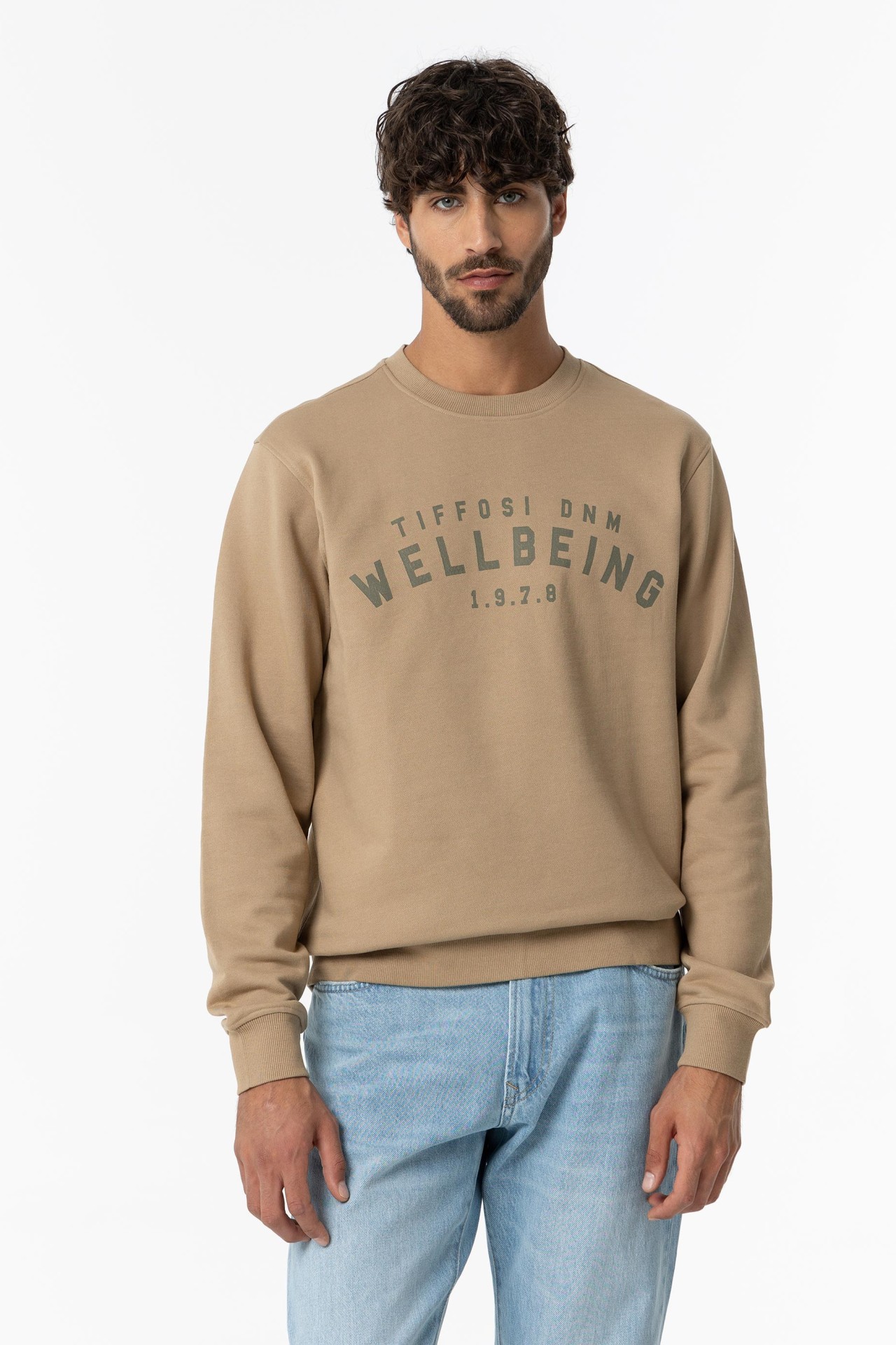 Sweatshirt com Estampado Frontal