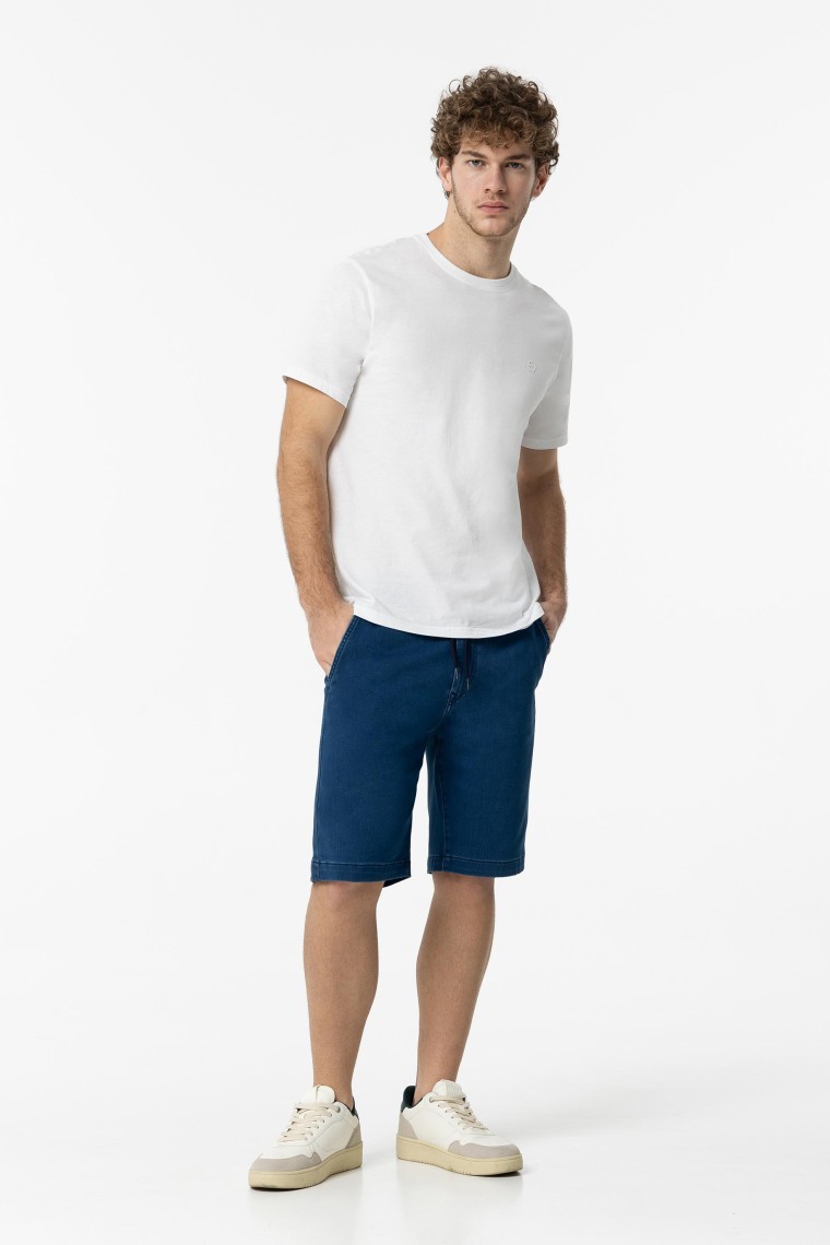 Cales Indigo Knit Slim Fit