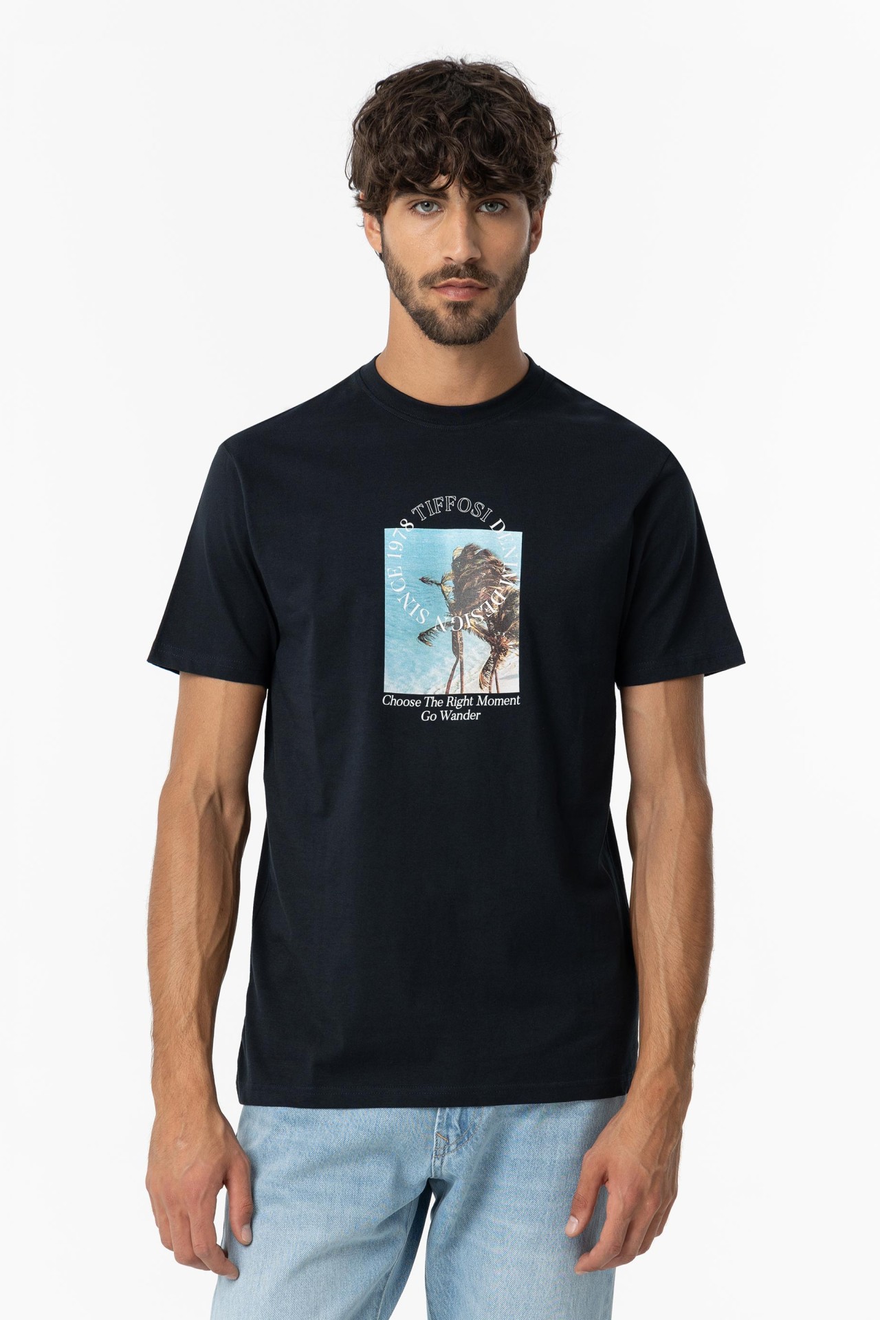 T-shirt com Estampado Fotogrfico