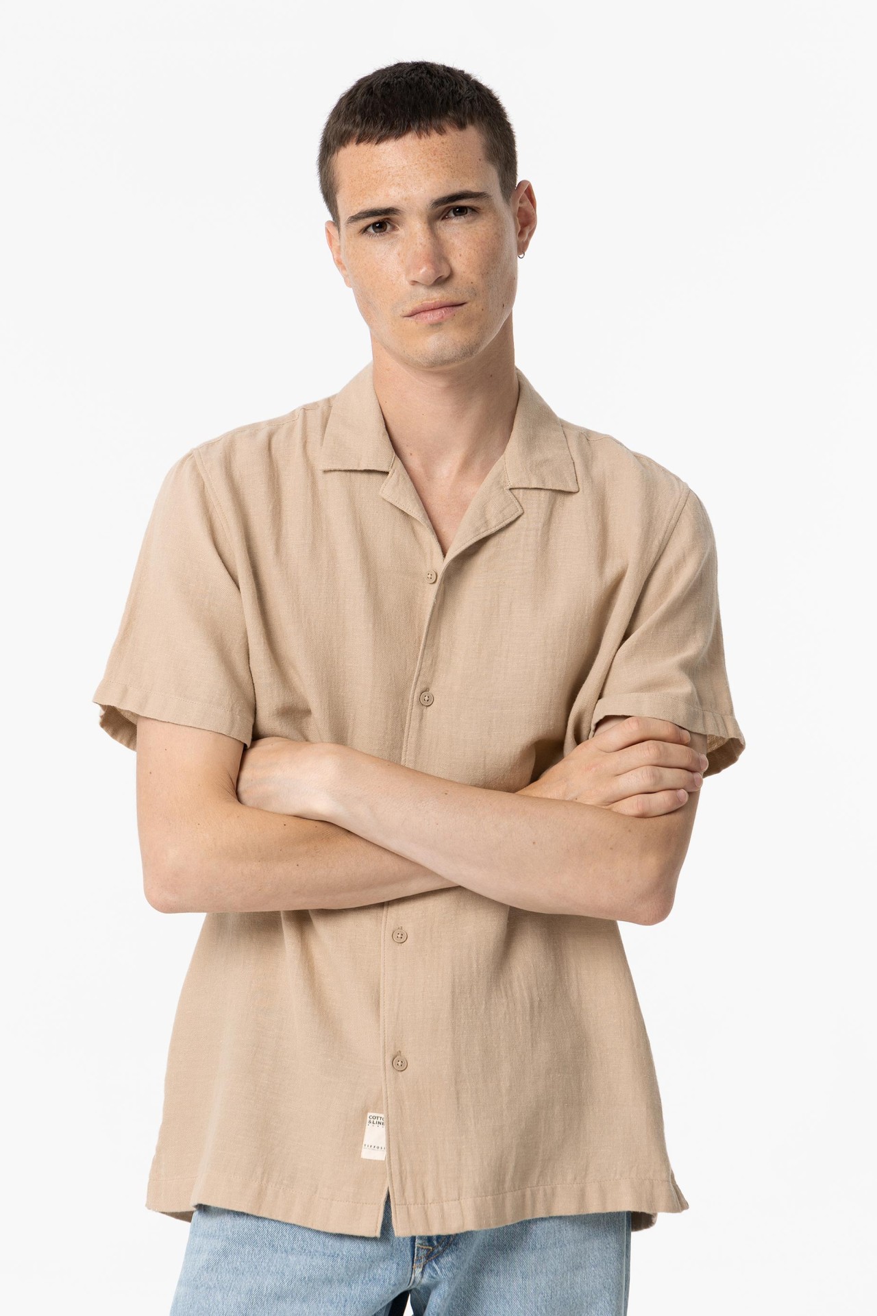 Regular Fit Linen Shirt