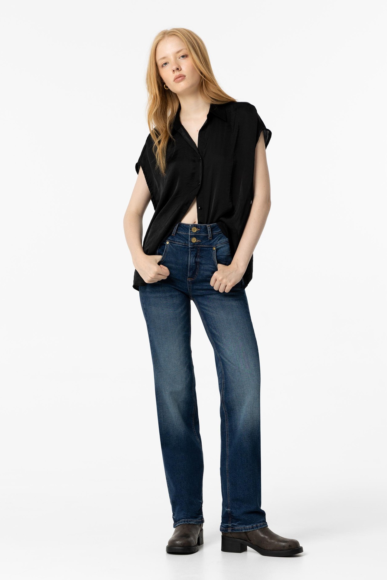 Double-up Straight Jeans