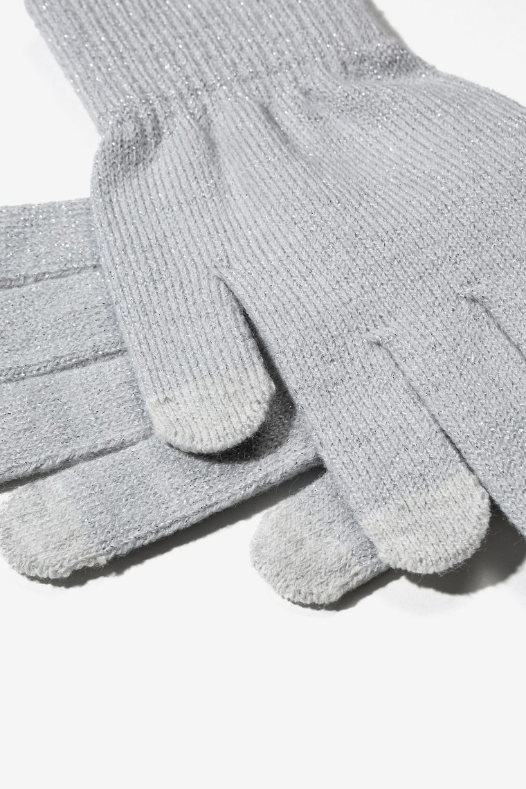 Gloves with Metallic Thread 10057542_030 Tiffosi