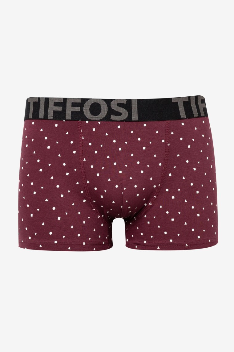 Red Microprint Boxer