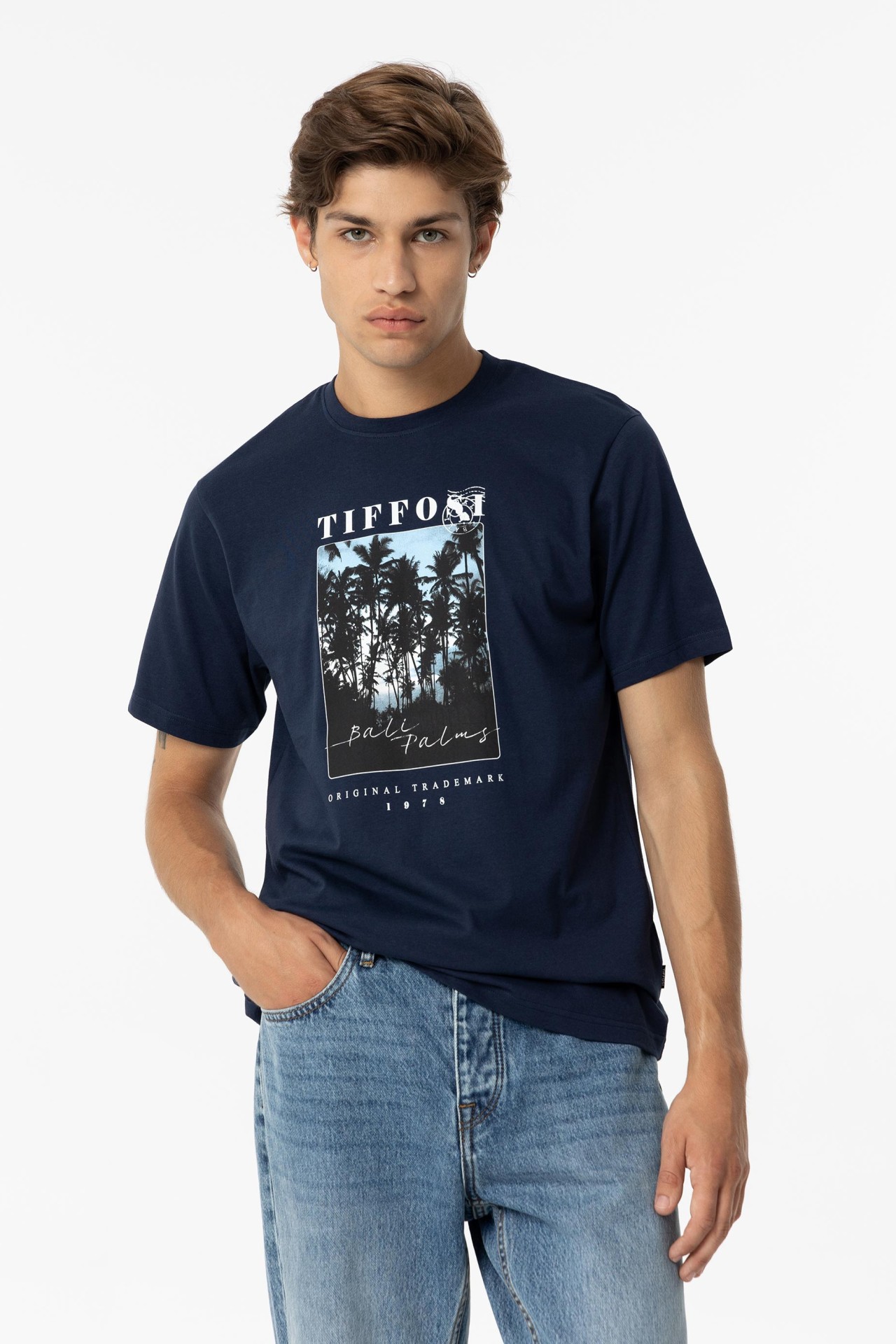 T-shirt com Estampado Fotogrfico