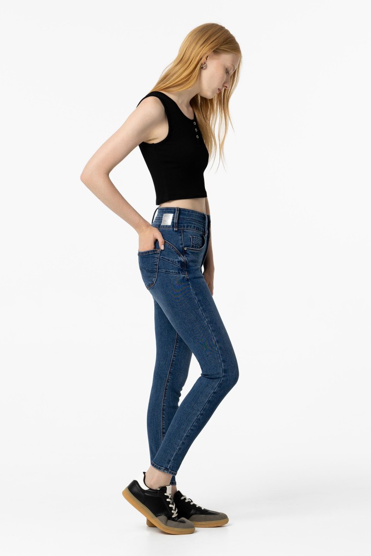 Double-up Skinny Jeans