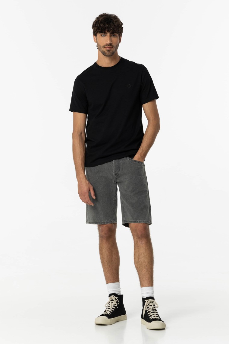 Regular Fit Denim Shorts