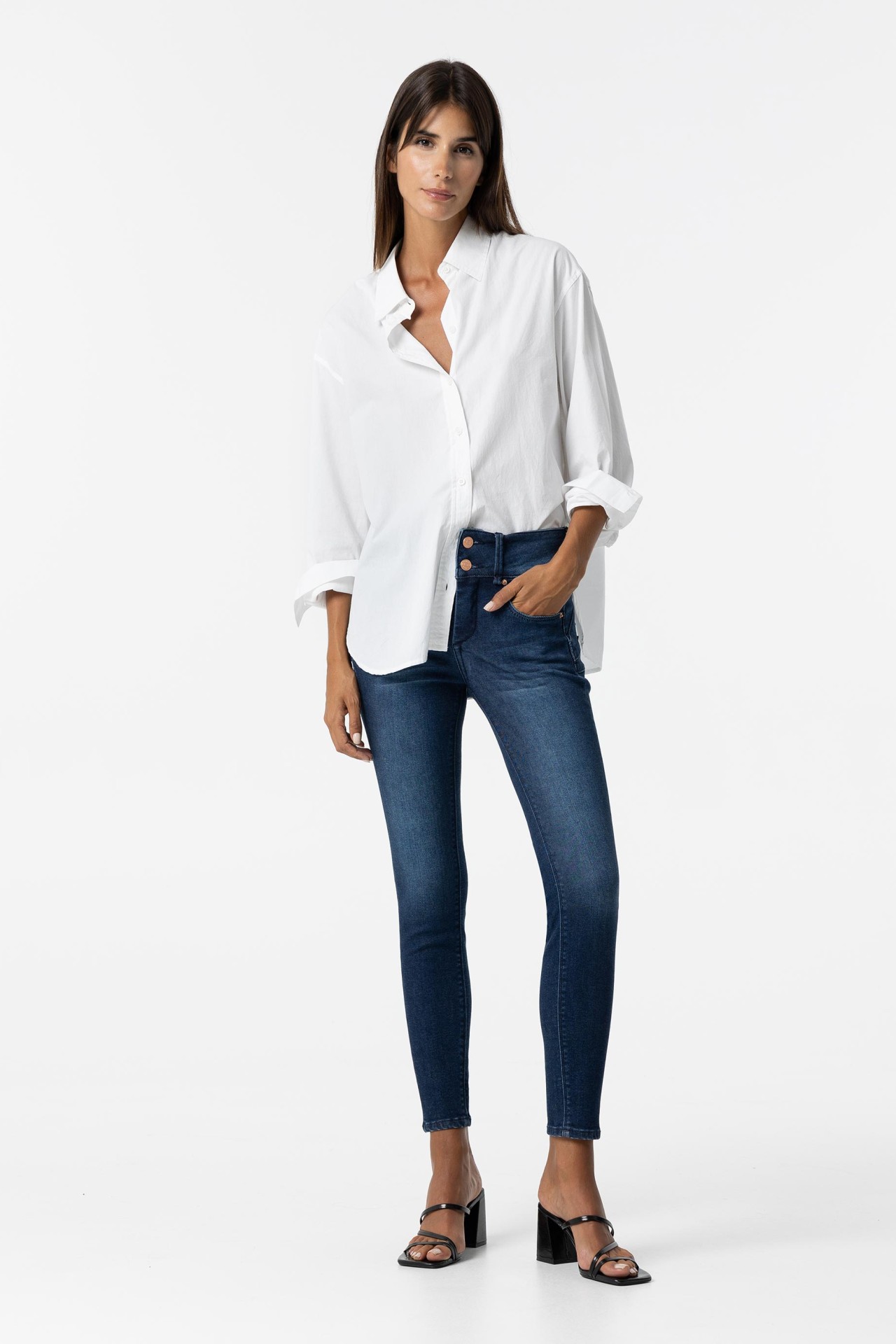 Skinny Jeans Double-Up