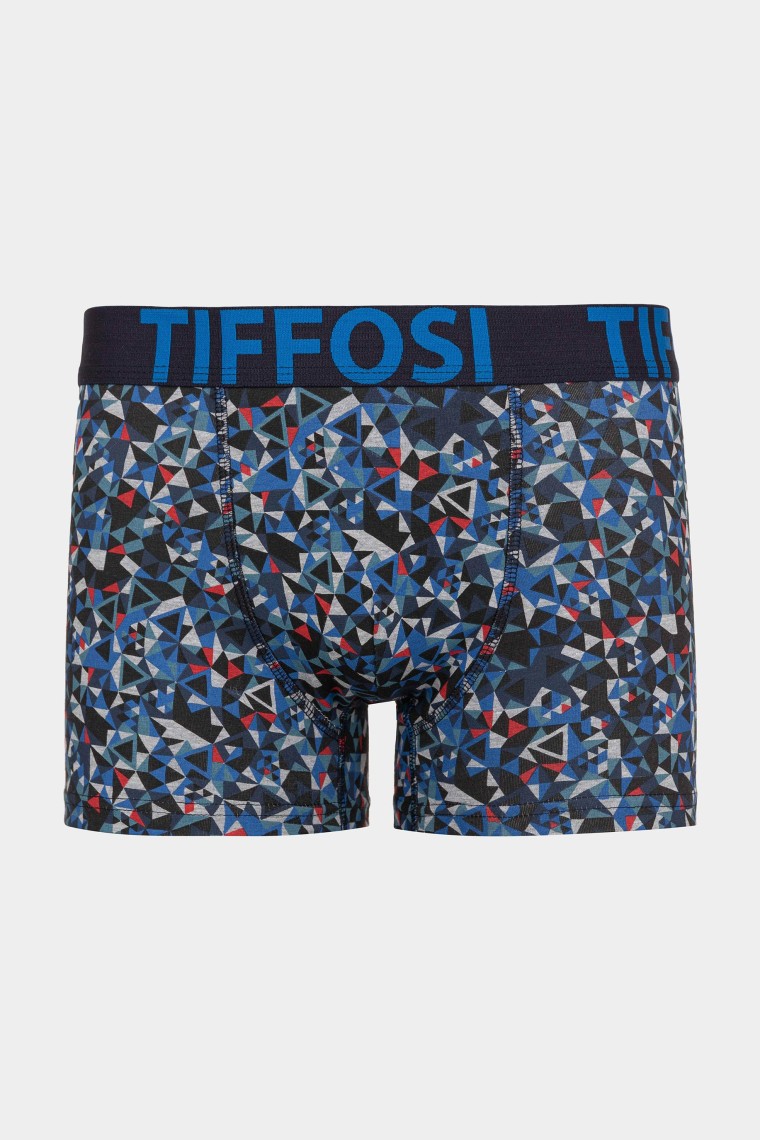 Dark Navy Printed Boxer