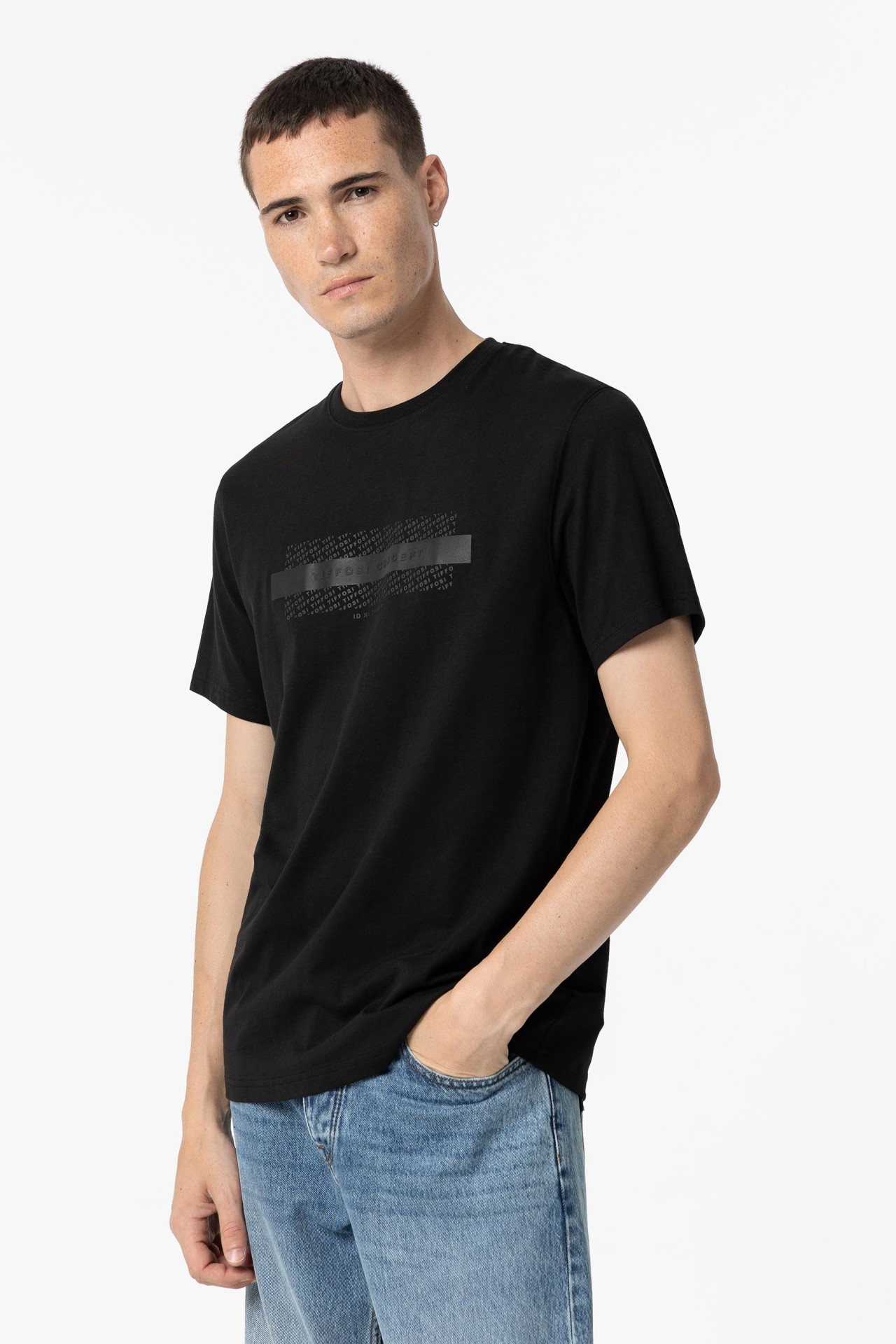 Embossed Printed T-shirt