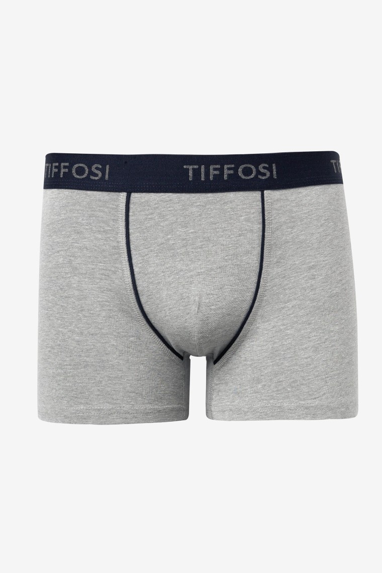 Light Grey Melange Basic Boxer