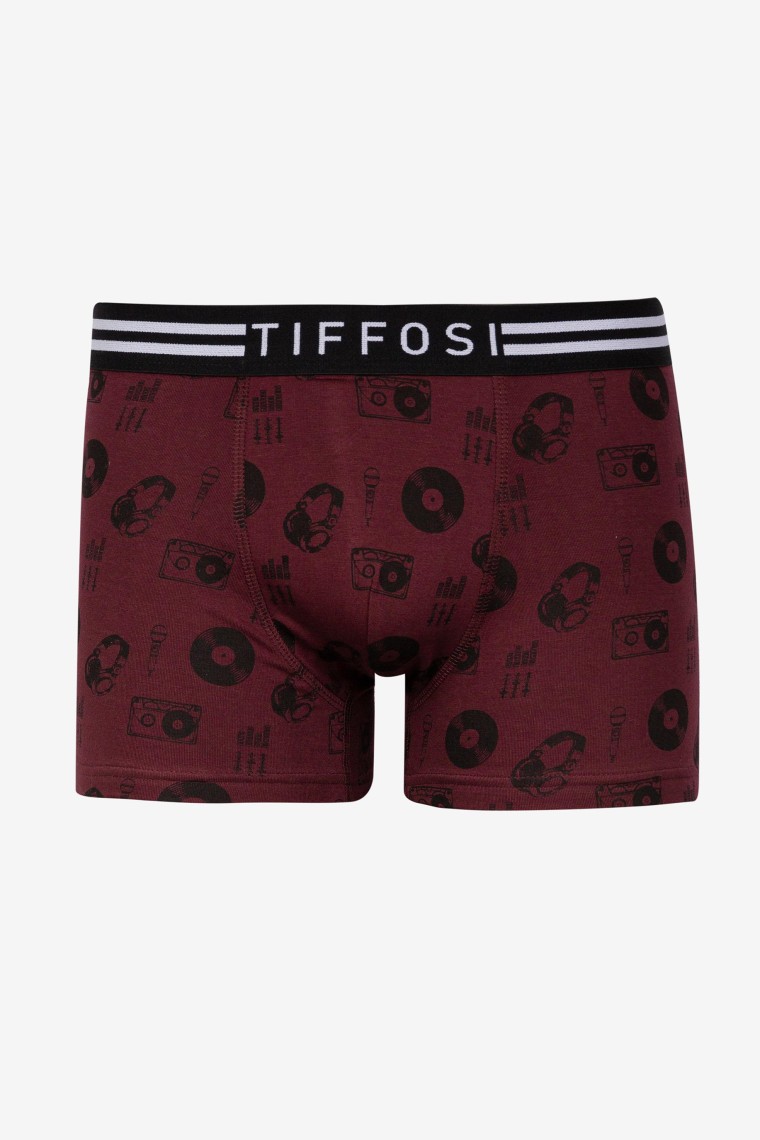 Red Printed Boxer