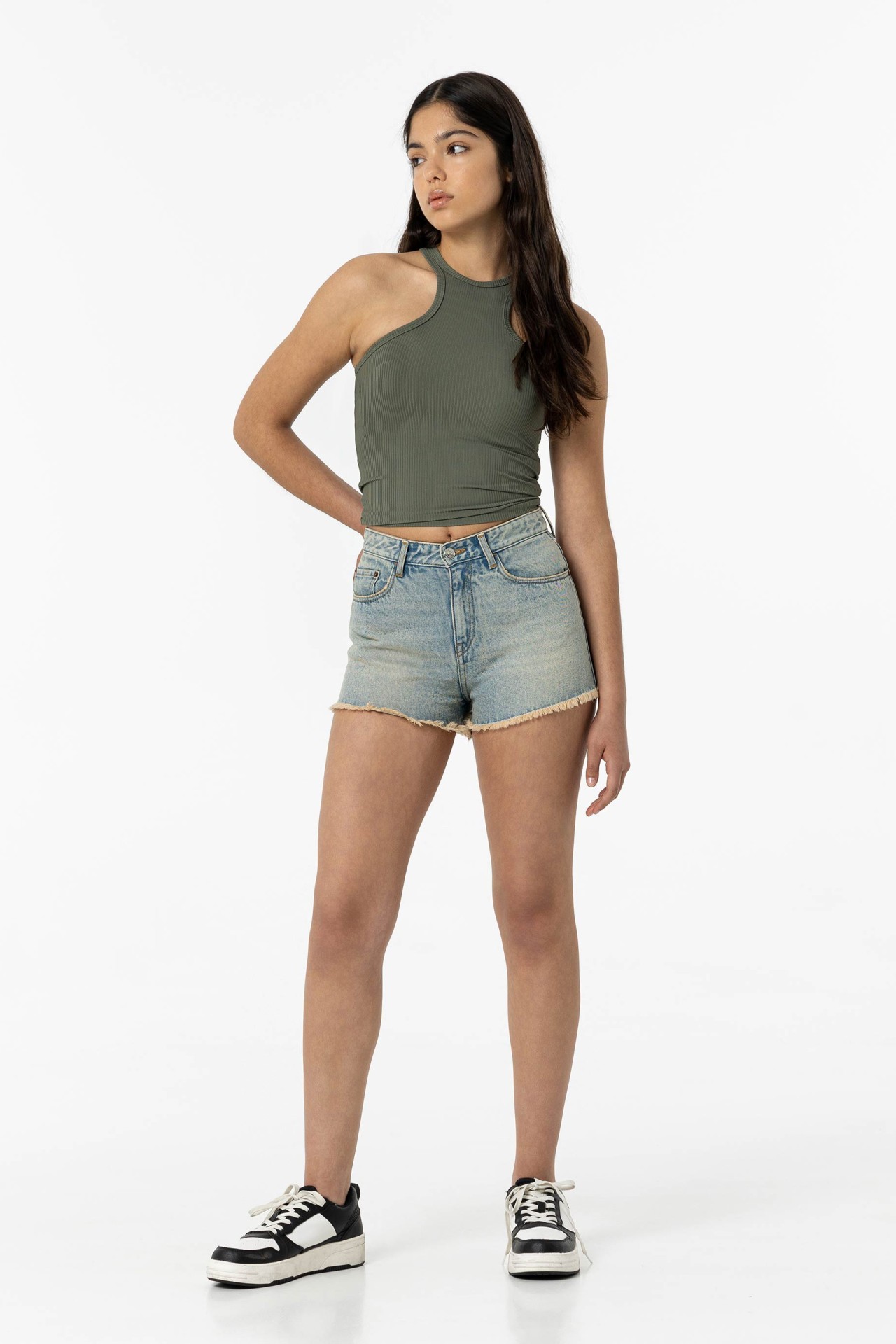 Shorts de Ganga Acid Wash