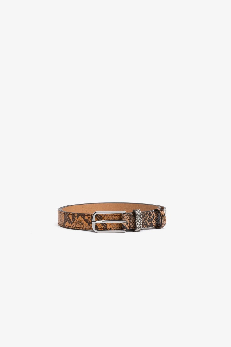 Animal Print Belt