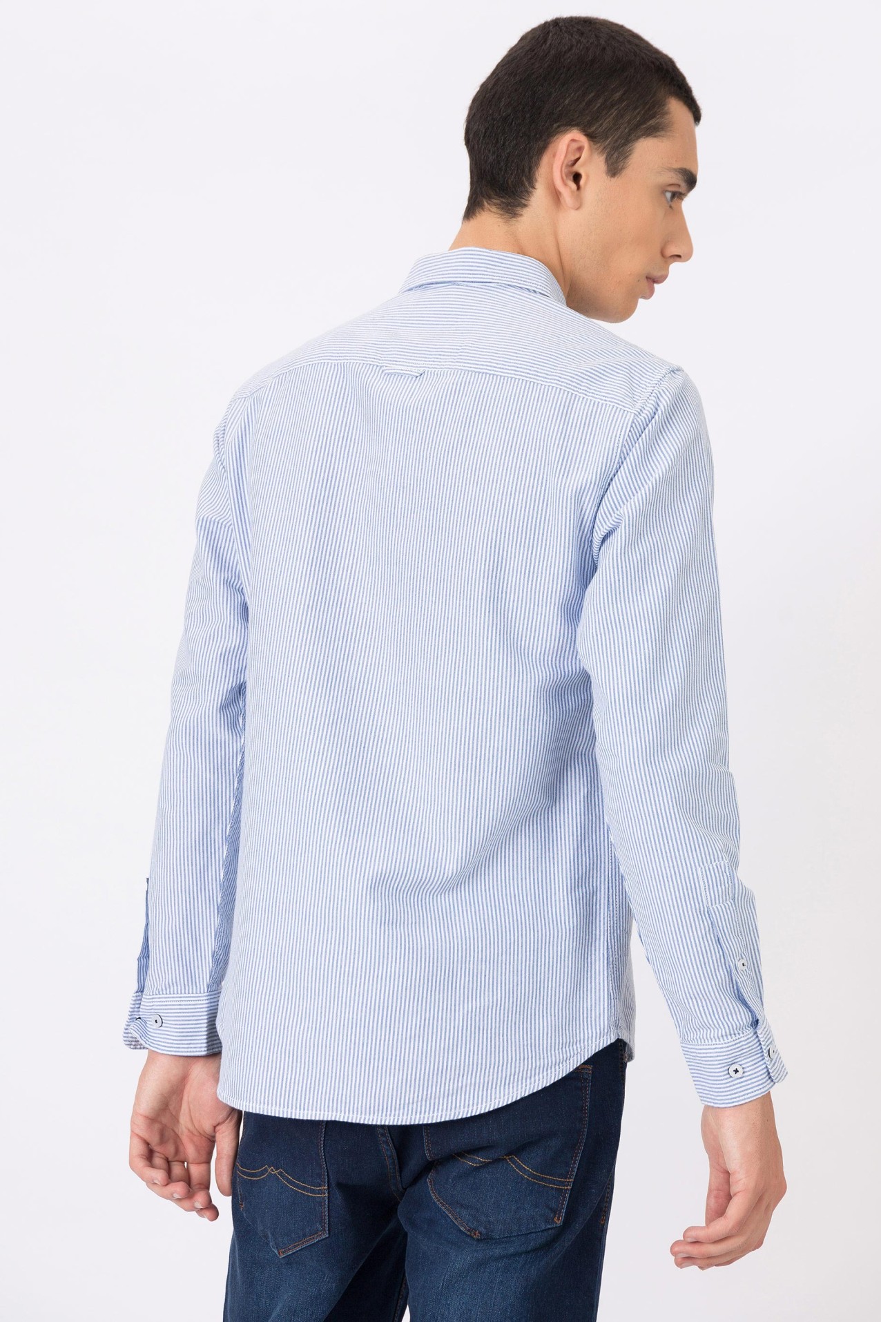 Blue Long Sleeve Shirt
