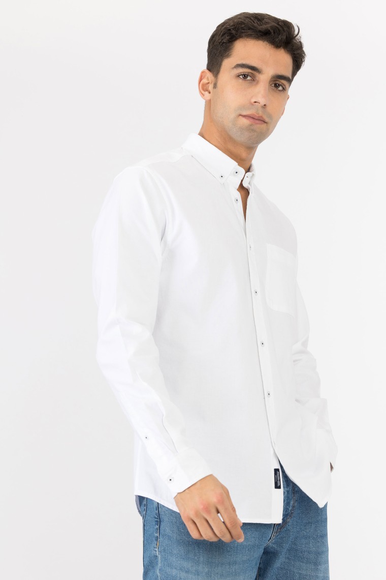 Camisa Regular Fit Oxford