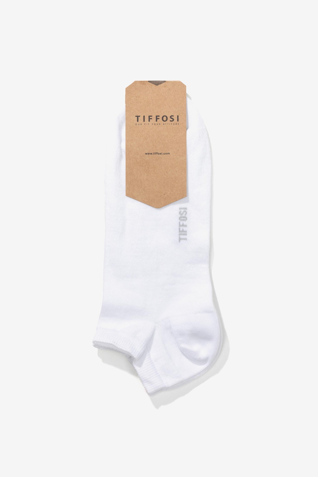 White Basic Socks